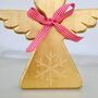 Golden Christmas Angel Decoration, thumbnail 3 of 3