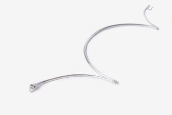 Ouroboros Snake Silver Choker Necklace, 3 of 7