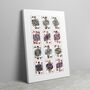 Newcastle Playing Cards Canvas, thumbnail 1 of 2