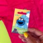 Sesame Street Cookie Monster Pin Badge, thumbnail 1 of 3