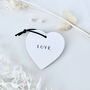 Personalised Ceramic Heart Name Decoration, thumbnail 4 of 4