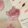 Personalised Purr Fect Birthday Resin Cat Pocket Hug In The Post, thumbnail 2 of 5