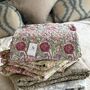 Summer Cotton Quilt Assorted Floral Designs | Scandi Living | Two Sizes, thumbnail 5 of 11