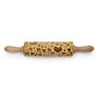 Hearts Embossing Rolling Pin, thumbnail 2 of 4
