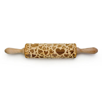 Hearts Embossing Rolling Pin, 2 of 4