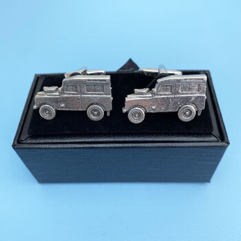 Pewter Land Rover Cufflinks, 3 of 3