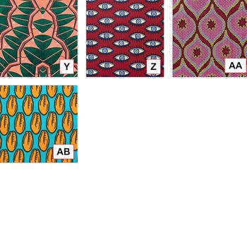 Personalised African Print Lips Sweatshirt, 6 of 7