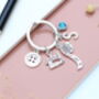 Personalised Sewing Keyring Seamstress Thank You Gift, thumbnail 6 of 9