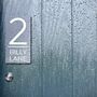 Compact Matt Modern House Sign, thumbnail 3 of 5
