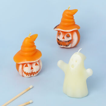 G Decor Spooky Trio Halloween Themed Candles, 2 of 5