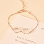 Personalised Infinity Chain Bracelet, thumbnail 1 of 7