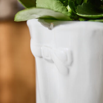 Personalised White Welly Boots Planters, 5 of 7