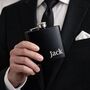 Personalised Stainless Steel Drinks Hip Flask, thumbnail 1 of 4