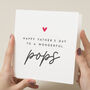 Wonderful Pops Father's Day Card, thumbnail 1 of 7