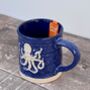 Blue Octopus Mug, thumbnail 2 of 3