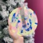 Colourful Round Jesmonite Test Tube Vase, thumbnail 4 of 7