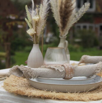 Neutral Boho Style Tablescape In A Box, 4 of 12
