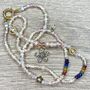 Pearl Daisy And Rainbow Necklace, thumbnail 3 of 12