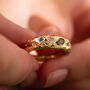 Pastel Stone Scatter Adjustable Ring, thumbnail 8 of 10