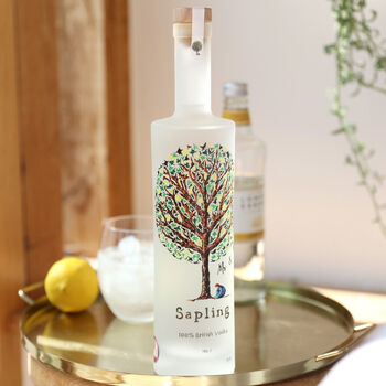 Personalised Bottle Of Sapling Vodka, 5 of 8