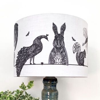 Woodland Animal Lampshade, 2 of 12
