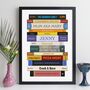 Personalised Family Gift Books Print, thumbnail 1 of 10