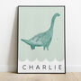 Personalised Children's Dinosaur Print, thumbnail 4 of 4