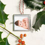 Baby's First Christmas, Tree Decoration Photo Frame, thumbnail 1 of 3