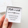 Sterling Silver Star Wish Bracelet – Make A Wish Gift For Her, thumbnail 1 of 5