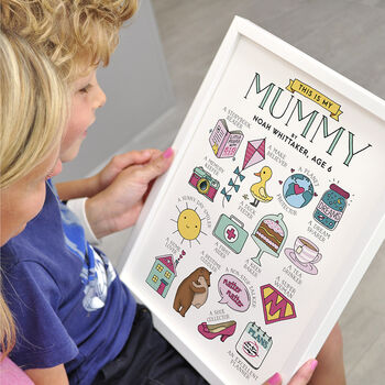 This Is My Mummy Personalised Print, 5 of 5