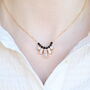 Indian Nazarian Gold Mangalsutra Stone Necklace, thumbnail 1 of 4