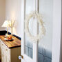 'Selene' White Door Wreath, thumbnail 2 of 8