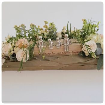 Personalised Our Family Ornament With Choice Of Figures, 8 of 11