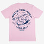 Spread Your Wings Fast Food T Shirt In Pink, thumbnail 2 of 2