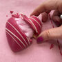 Four Candy Floss Filled Chocolate Hearts, thumbnail 1 of 5