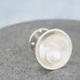 Silver Pearl Tie Pin. 30th Anniversary Gift For Him, thumbnail 6 of 7