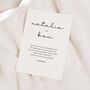 Minimal Wedding Invitations, thumbnail 1 of 4