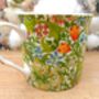 Set Of Six Palace Mugs In William Morris Golden Lily Design, thumbnail 10 of 11