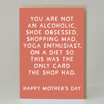 Only Mum Card They Had . . . Card, 2 of 3