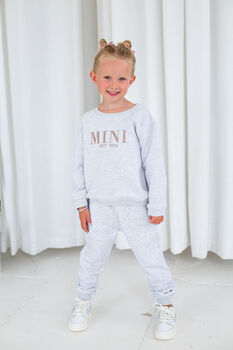 Mama Est Embroidered Personalised Sweatshirt Jumper, 7 of 12