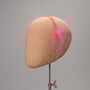 Bunched Veil In Pink 'Filipa', thumbnail 5 of 8