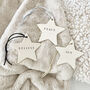 Personalised Star Bauble Christmas Tree Decoration, thumbnail 2 of 2