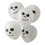 Set Of Five Skull Balloons, thumbnail 2 of 2