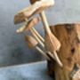 Mushroom Tealight Incense Holder Handmade Teak Wooden Gift, thumbnail 5 of 7