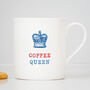 Coffee Queen China Mug, thumbnail 1 of 4