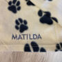 Embroidered Dog Blanket, thumbnail 2 of 2