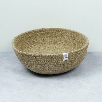 Respiin Natural Seagrass And Jute Bowls, 12 of 12