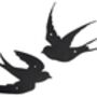 Metal Swallow Bird Wall Art Decoration Outdoor Garden, thumbnail 4 of 4