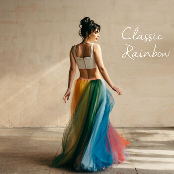 Tulle Rainbow Wedding Skirt, 4 of 11