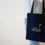 Swan Tote Bag Embroidery Kit, thumbnail 4 of 5